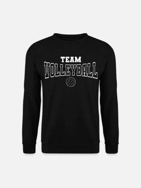 Volleyball Team - Unisex Sweatshirt - black