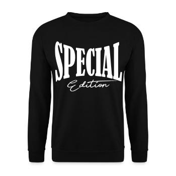 Special Edition Tuner Shirt - Unisex Sweatshirt - black - Front - Alina (178cm) & Michal (187cm)