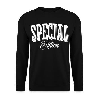 Special Edition Tuner Shirt - Unisex Sweatshirt - black - Front - Alina (178cm) & Michal (187cm)