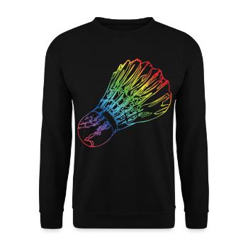 Federball - Unisex Pullover - Schwarz - Vorne - Alina (178cm) & Michal (187cm)