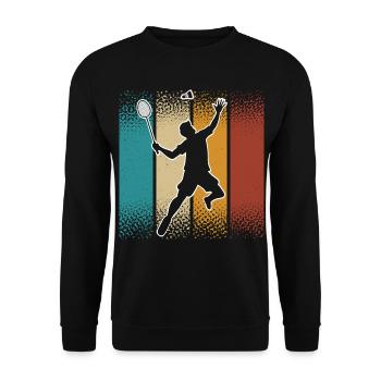 Badminton - Sweat-shirt Unisexe - noir - Devant - Alina (178cm) & Michal (187cm)