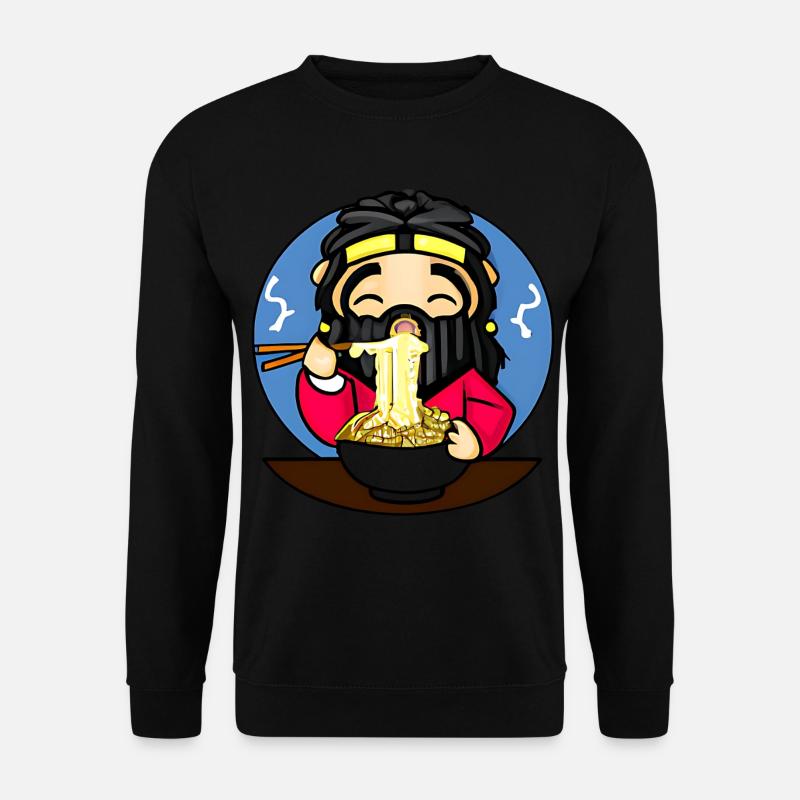 Ramen-Genießer - Unisex Pullover - Schwarz