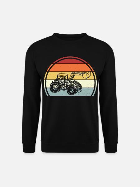 Tracteur - Sweat-shirt Unisexe - noir