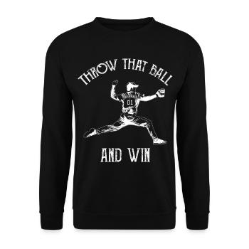 Pitcher - Unisex Pullover - Schwarz - Vorne - Alina (178cm) & Michal (187cm)