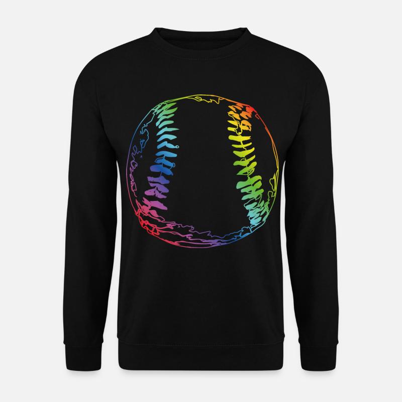 Baseball Skizze - Unisex Pullover - Schwarz