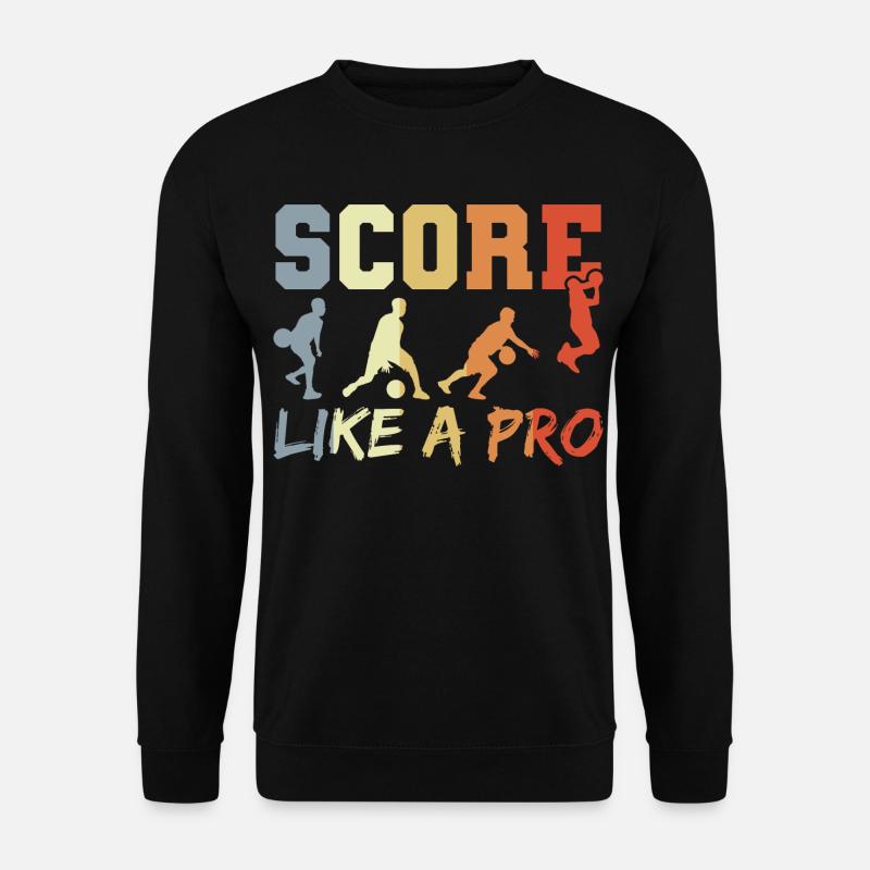 Lustiges Basketball Zitat - Unisex Pullover - Schwarz