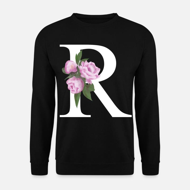 R - Unisex Pullover - Schwarz