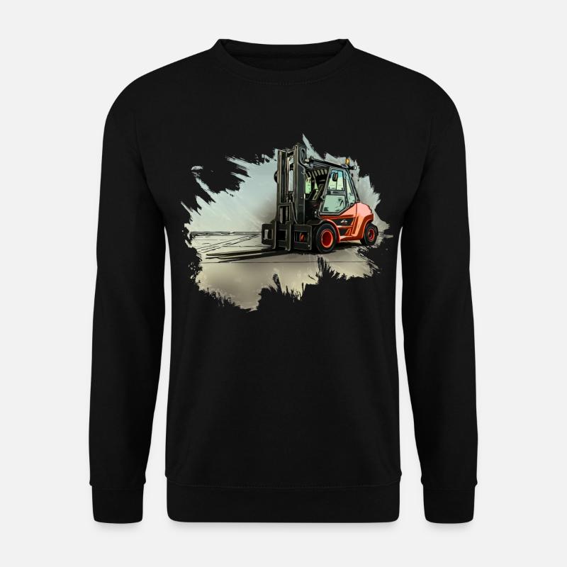 Gabelstapler - Unisex Pullover - Schwarz