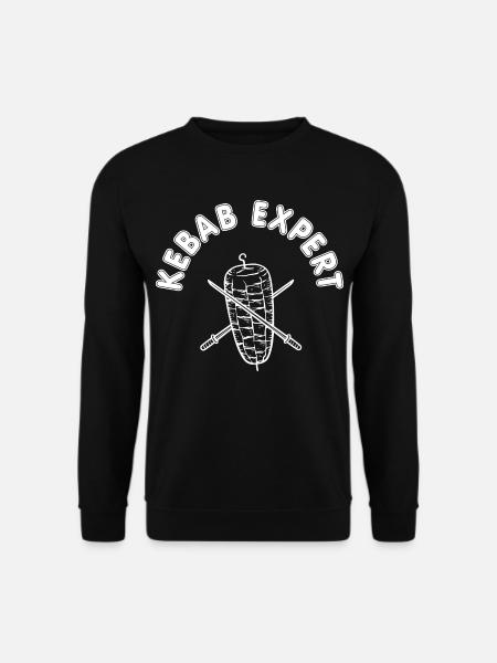 Kebab Expert Kebab Grill - Unisex Sweatshirt - black