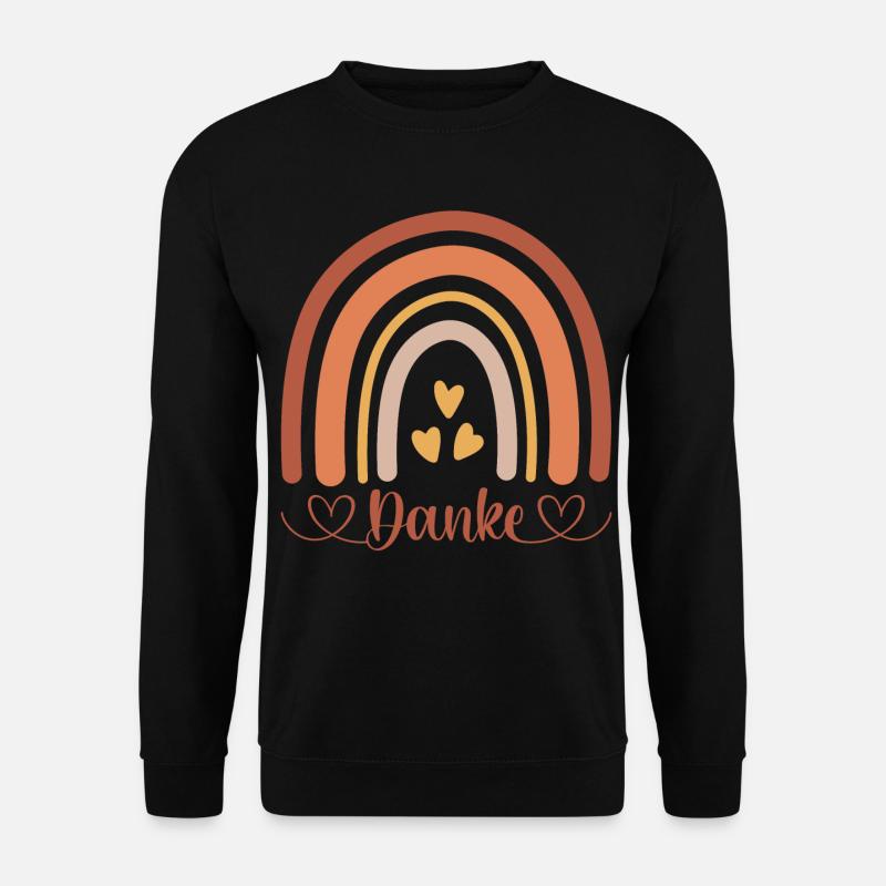 Danke  - Unisex Pullover - Schwarz