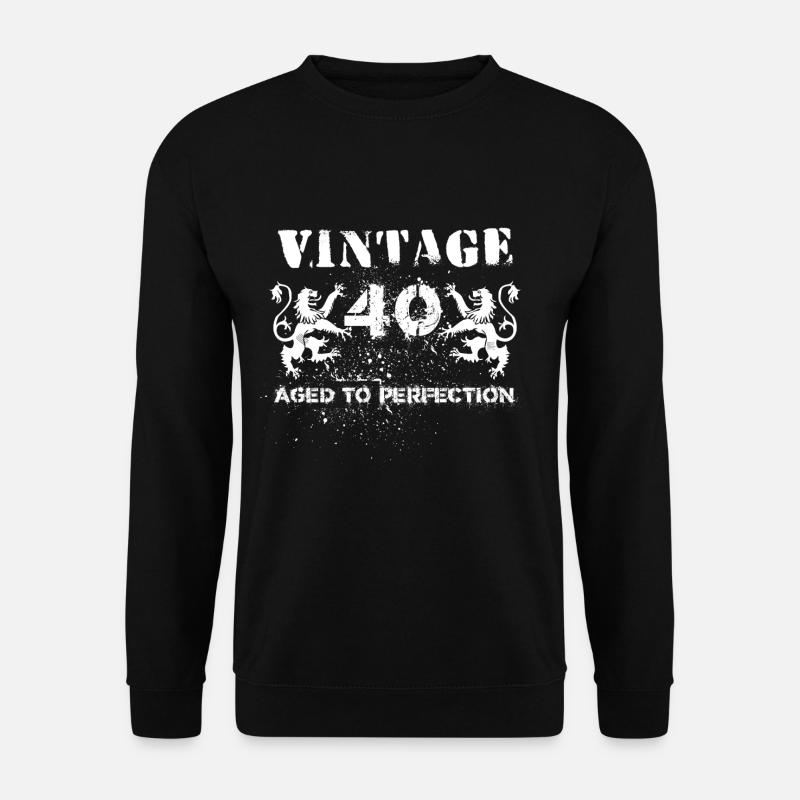 40th Birthday - Unisex Sweatshirt - black