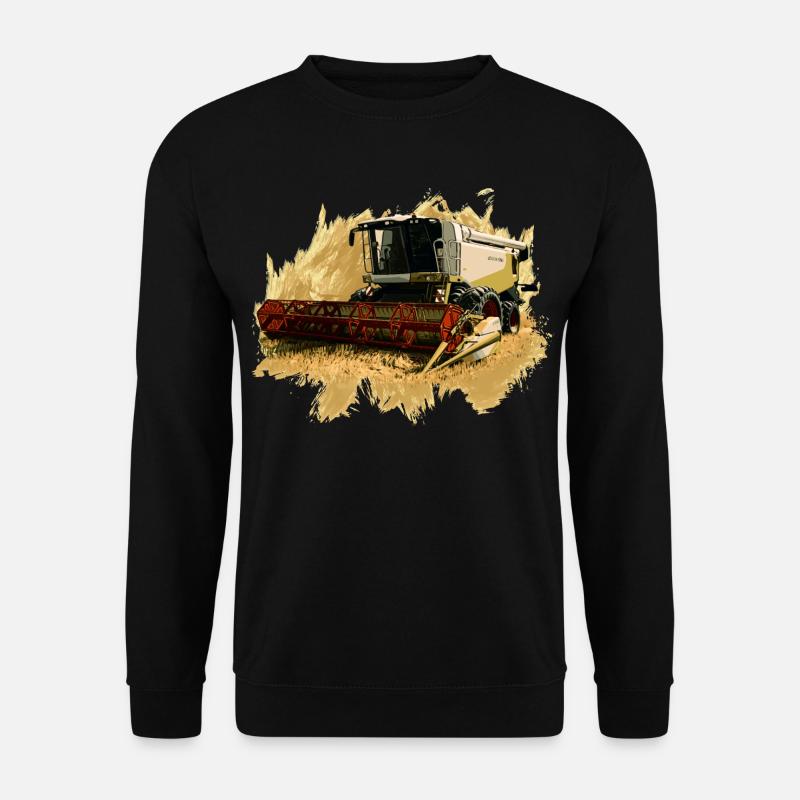 Mähdrescher Lexion 550 - Unisex Pullover - Schwarz