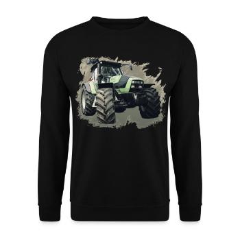 Agrotron K 110 - Sweat-shirt Unisexe - noir - Devant - Alina (178cm) & Michal (187cm)