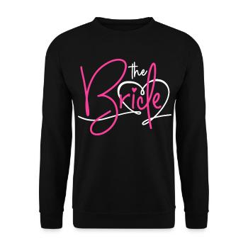 The bride - Unisex Pullover - Schwarz - Vorne - Alina (178cm) & Michal (187cm)