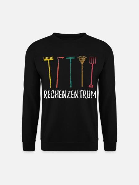 Rechenzentrum - Gärtner Garten Pflanzen - Unisex Pullover - Schwarz