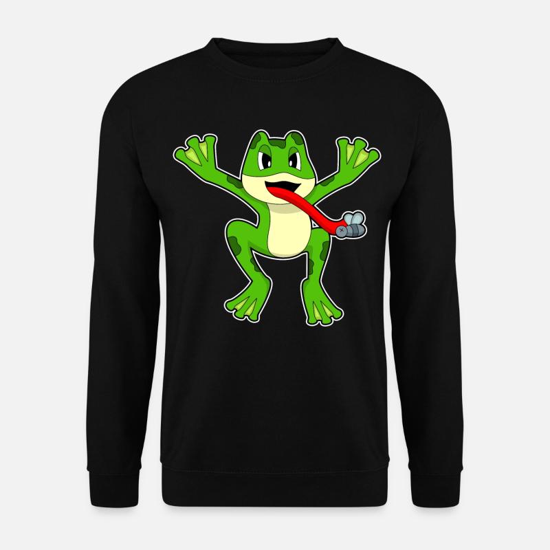 Frog fly - Unisex Sweatshirt - black