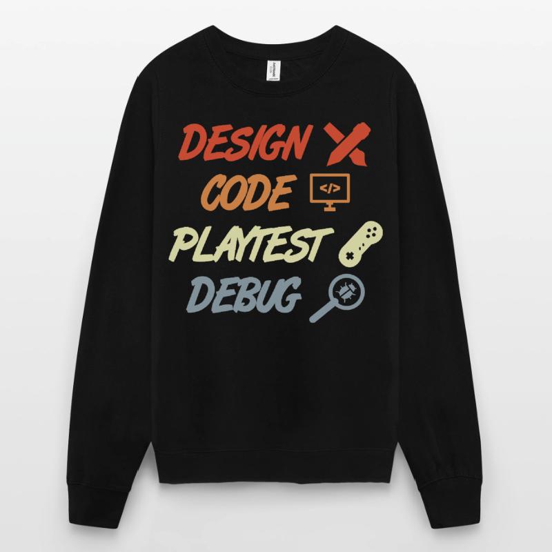 Game Development Process Unisex Sweatshirt