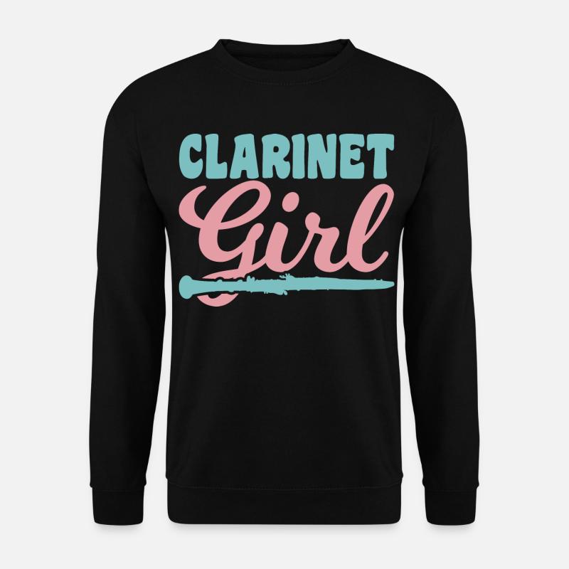 Clarinet player - Unisex Sweatshirt - black