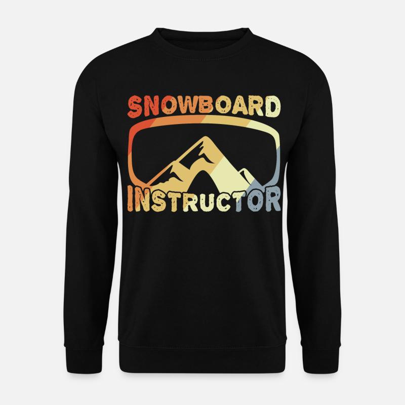 Snowboard Instructor - Unisex Sweatshirt - black