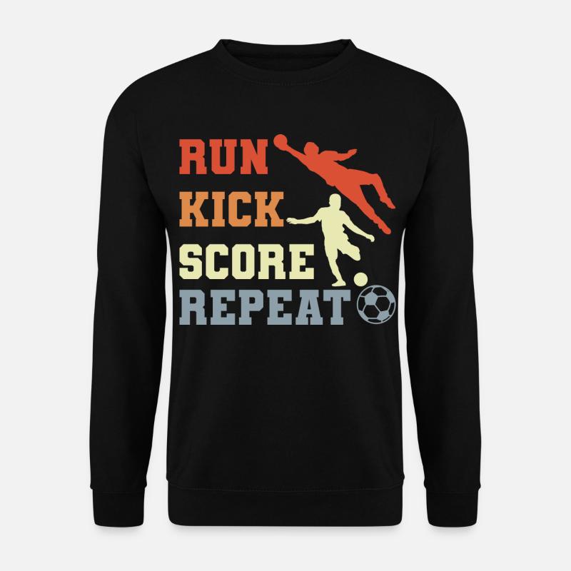 Soccer Player Routine - Unisex Sweatshirt - black
