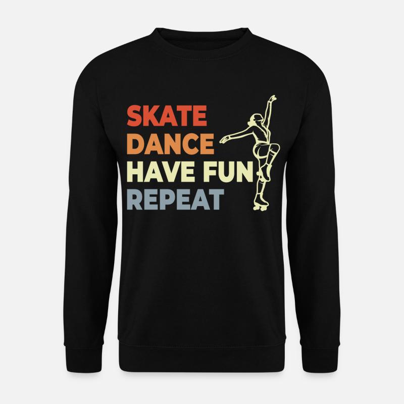 Rollschuh Liebhaber - Unisex Pullover - Schwarz