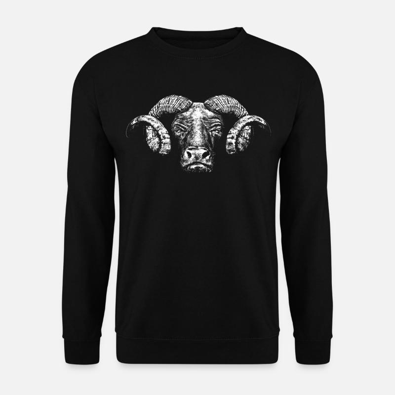 Minotaur / Head - Unisex Sweatshirt - black