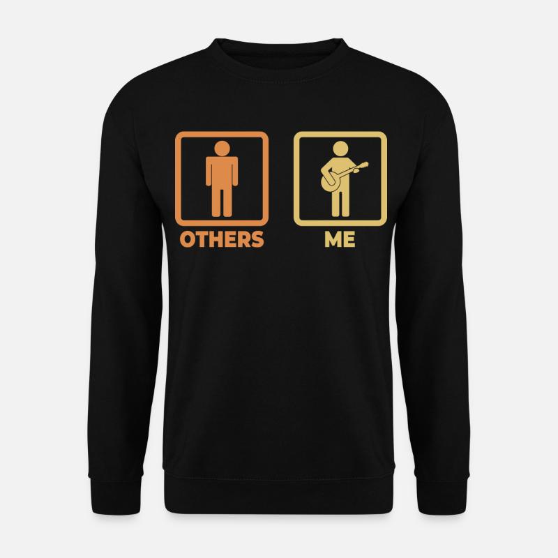 Banjospieler Terminplan - Unisex Pullover - Schwarz