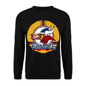 Rostock Rostocker DDR Ährenkranz - Sweat-shirt Unisexe - noir - Devant - Alina (178cm) & Michal (187cm)