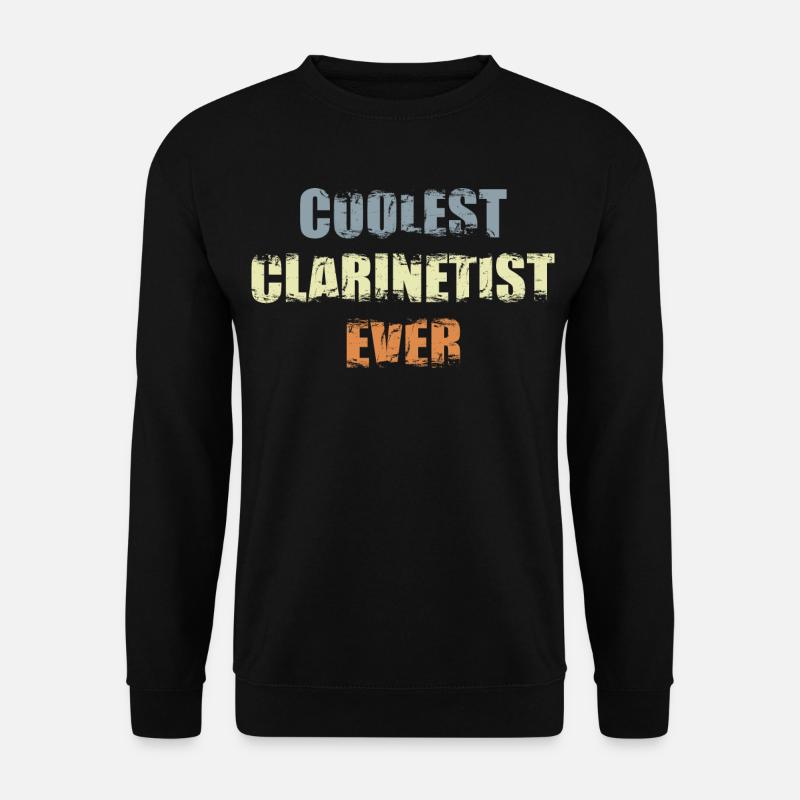 Coolest clarinet player - Unisex Sweatshirt - black