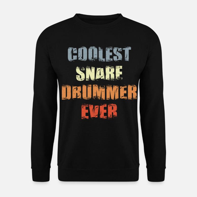Schnarrtrommel Spieler - Unisex Pullover - Schwarz