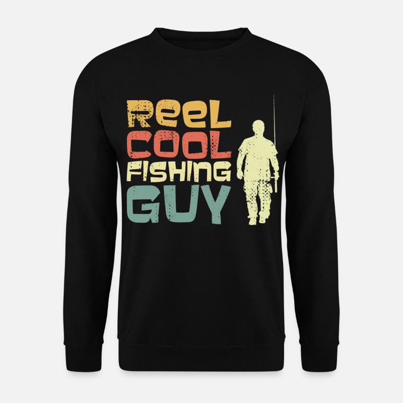 Cool angler - Unisex Sweatshirt - black