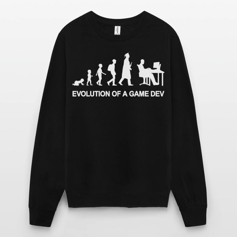 Game Developer Evolution Unisex Pullover