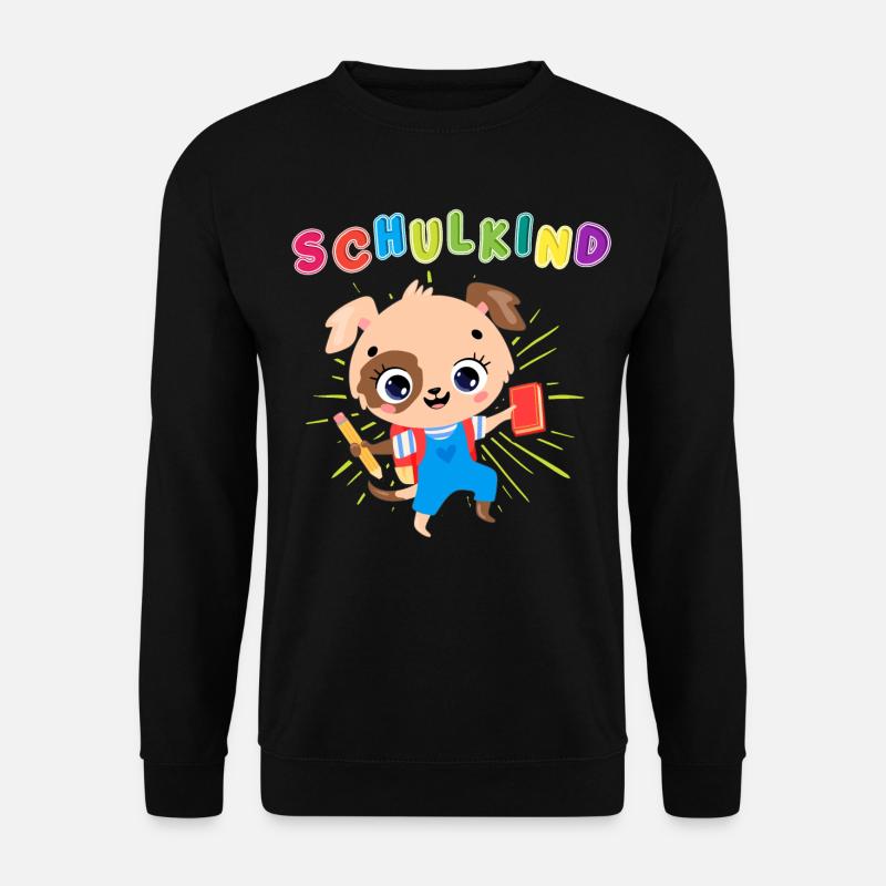 Schulkind - Einschulung 2023 - Für den Schulbeginn - Unisex Pullover - Schwarz