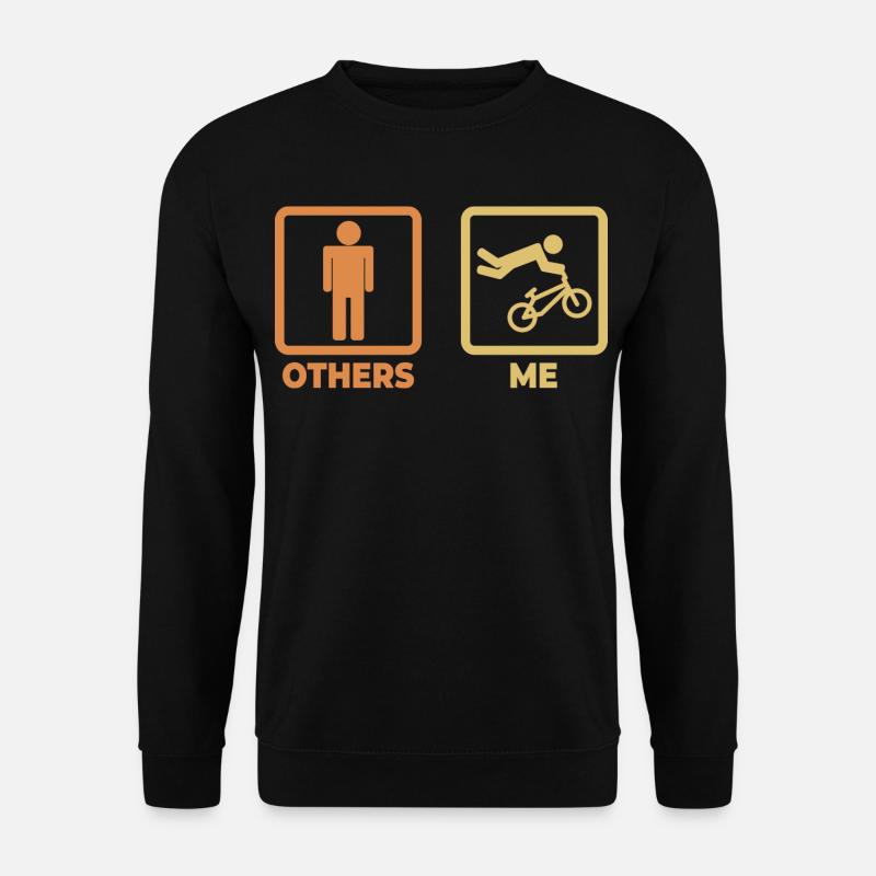 BMX Witz - Unisex Pullover - Schwarz