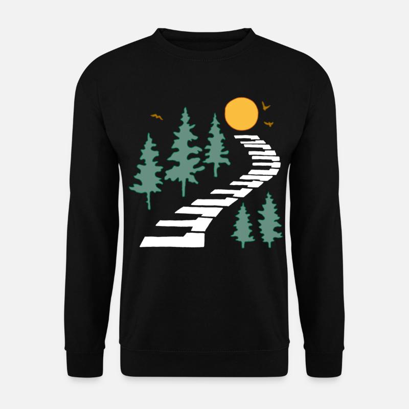 Musical path - Unisex Sweatshirt - black