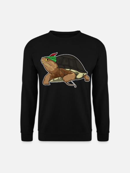 Turtle Archer Bow - Unisex Sweatshirt - black