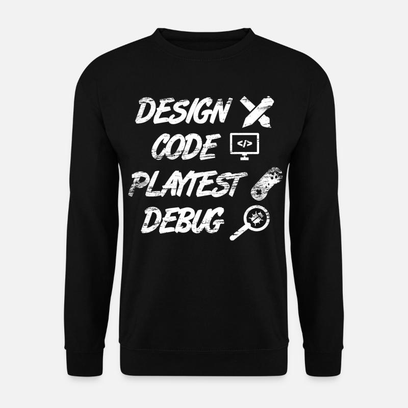 Programmation de jeux - Sweat-shirt Unisexe - noir