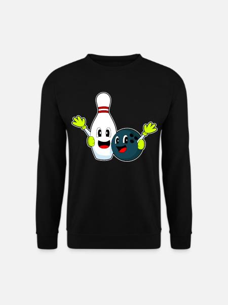 Bowling Bowling Ball Pin - Unisex Sweatshirt - black