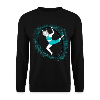 Cyr Wheel - Unisex Pullover - Schwarz - Vorne - Alina (178cm) & Michal (187cm)