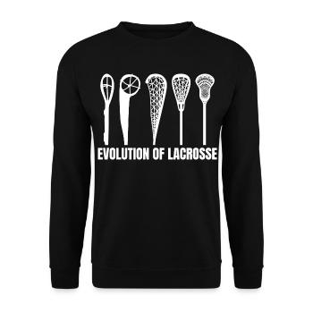 Lacrosse Development - Unisex Sweatshirt - black - Front - Alina (178cm) & Michal (187cm)