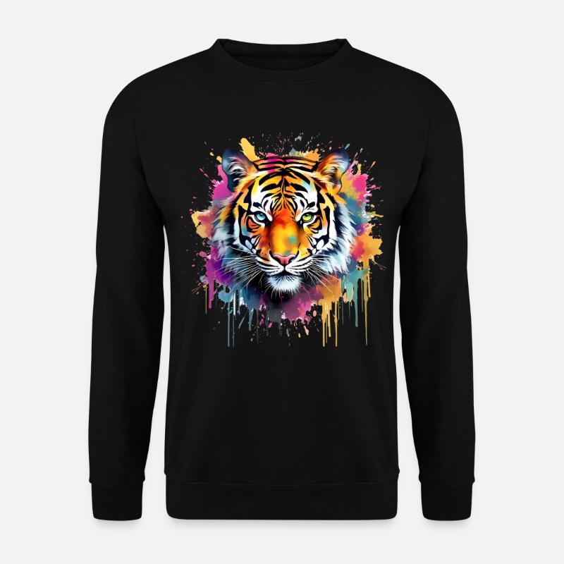 Tiger - Unisex Sweatshirt - black