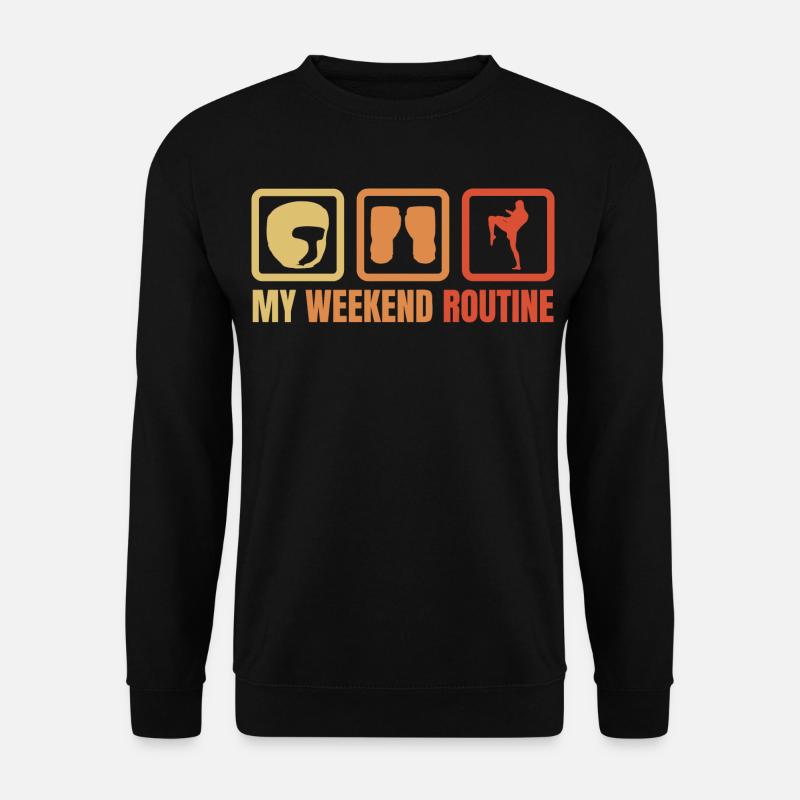 Kickboxer Weekend - Unisex Sweatshirt - black
