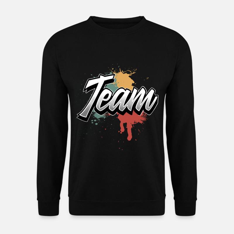 Team - Unisex Pullover - Schwarz