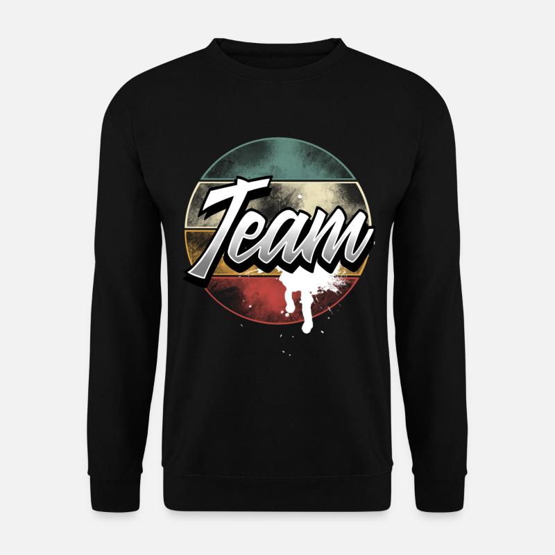 Team - Unisex Pullover - Schwarz