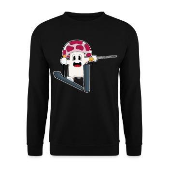 Pilz Skier Ski Sports d’hiver - Sweat-shirt Unisexe - noir - Devant - Alina (178cm) & Michal (187cm)