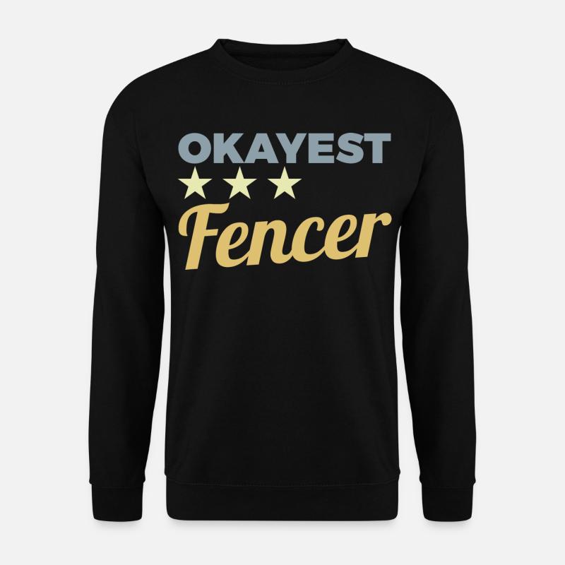 Durchschnittlicher Fechter - Unisex Pullover - Schwarz