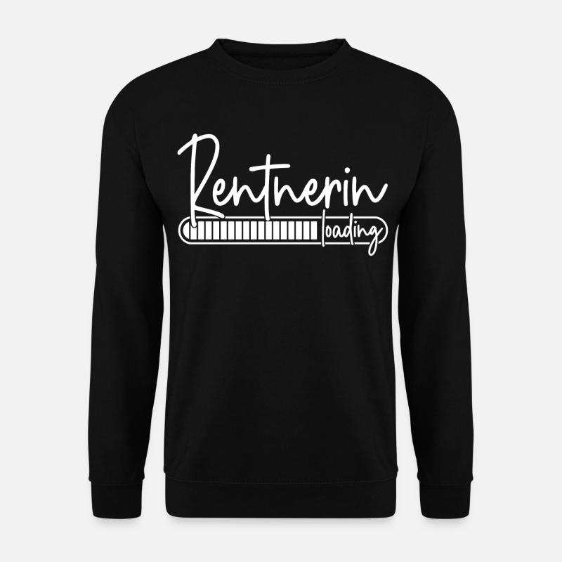 Rentnerin Loading - Unisex Pullover - Schwarz