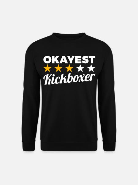 Average kickboxer - Unisex Sweatshirt - black