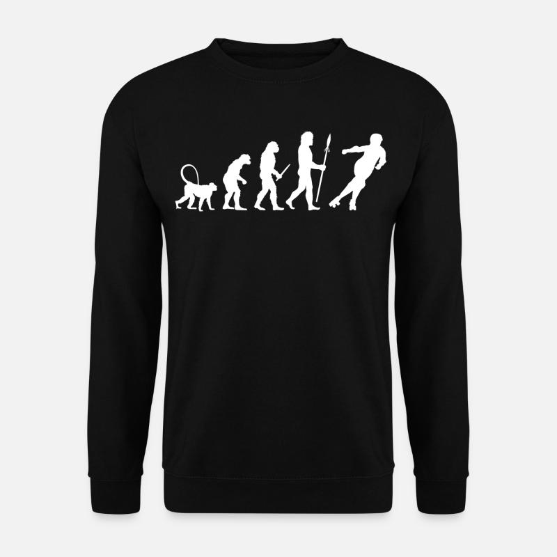 Entwicklung des Roller Derby - Unisex Pullover - Schwarz