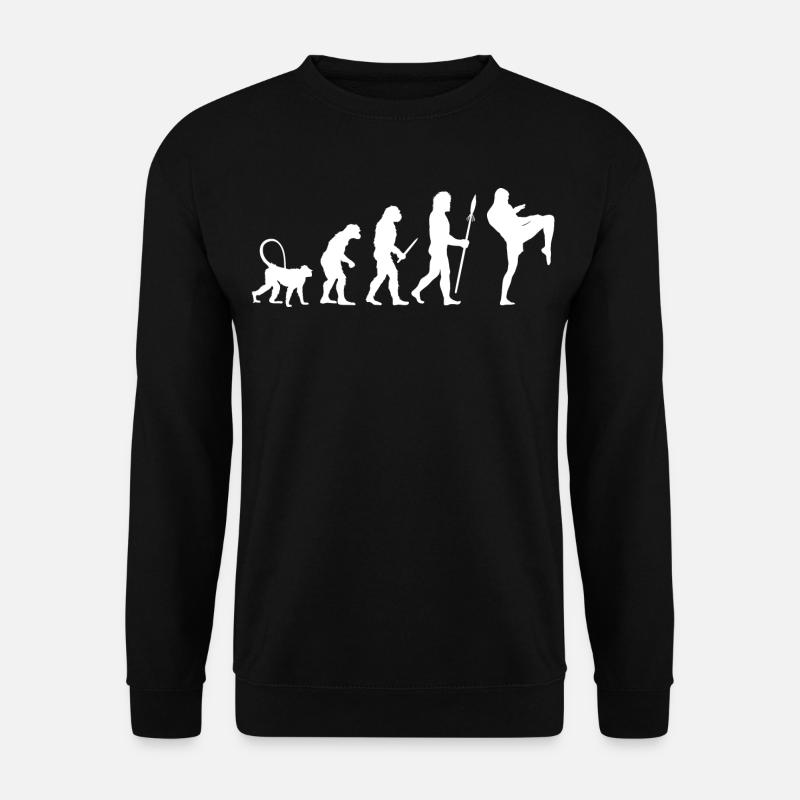 Development of a kickboxer - Unisex Sweatshirt - black